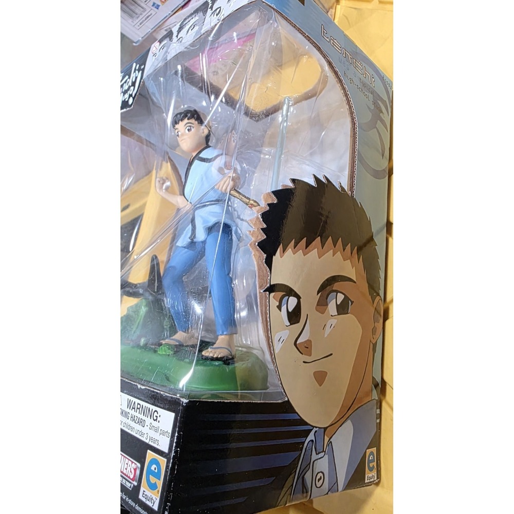 New Pioneeer Tenchi Muyo Anime Light up Figure Tenchi & Spaceship RARE Toonami - Picture 6 of 11